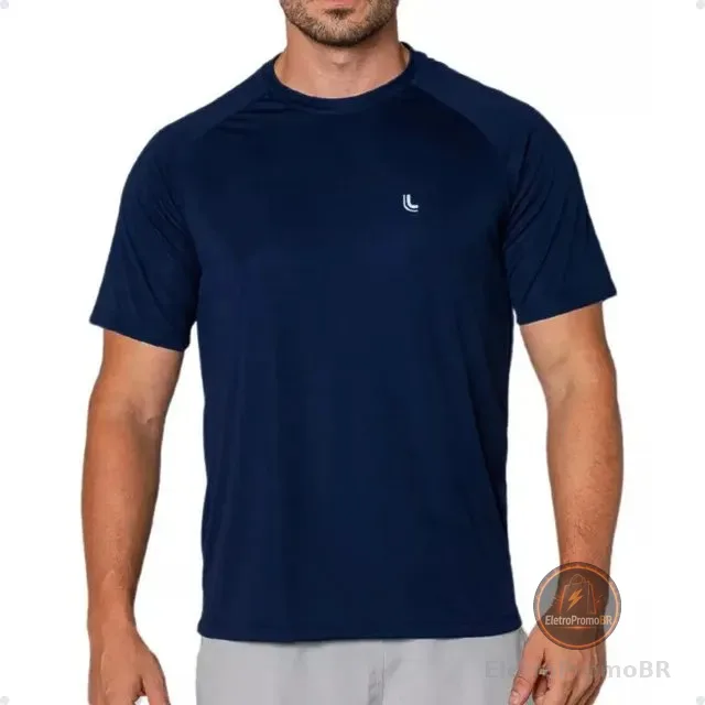 Camiseta Esportiva Lupo Masculina Dry Academia Confortável