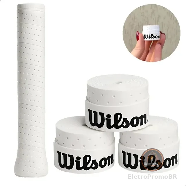 Kit 3 Un Overgrip Perfurado Para Raquete Beach Env Imediato