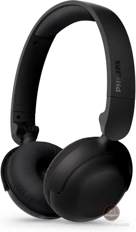 Fone De Ouvido Headphone Wireless Bluetooth Até 25h De Autonomia Tah2209bk/55 Bt Philips Preto