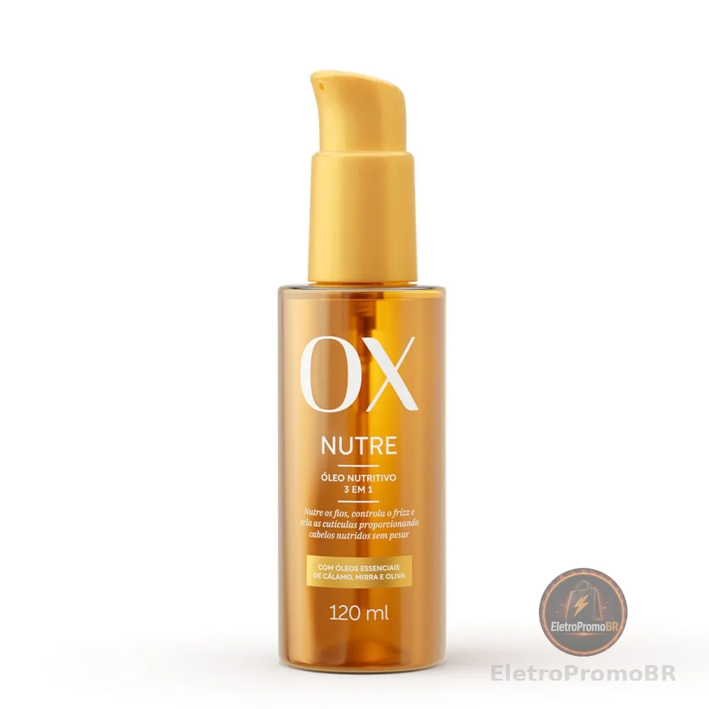 Óleo Capilar OX Nutritivo 3 Em 1 120ml