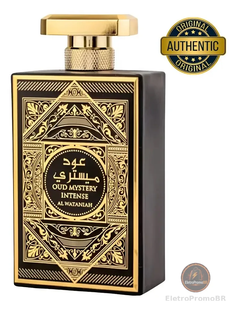 Perfume Mystery Al Wataniah Oud Intense Edp Masculino 100ml