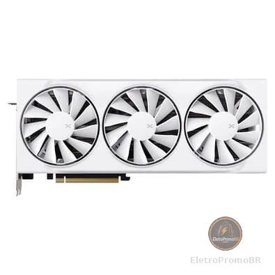 Placa de Vídeo XFX Swift RX 9070 XT WHITE TRIPLE FAN GAMING EDITION WITH AMD Radeon, 16GB, GDDR6, HDMI 3xDP, RDNA 4 - RX-97TSWF3W9