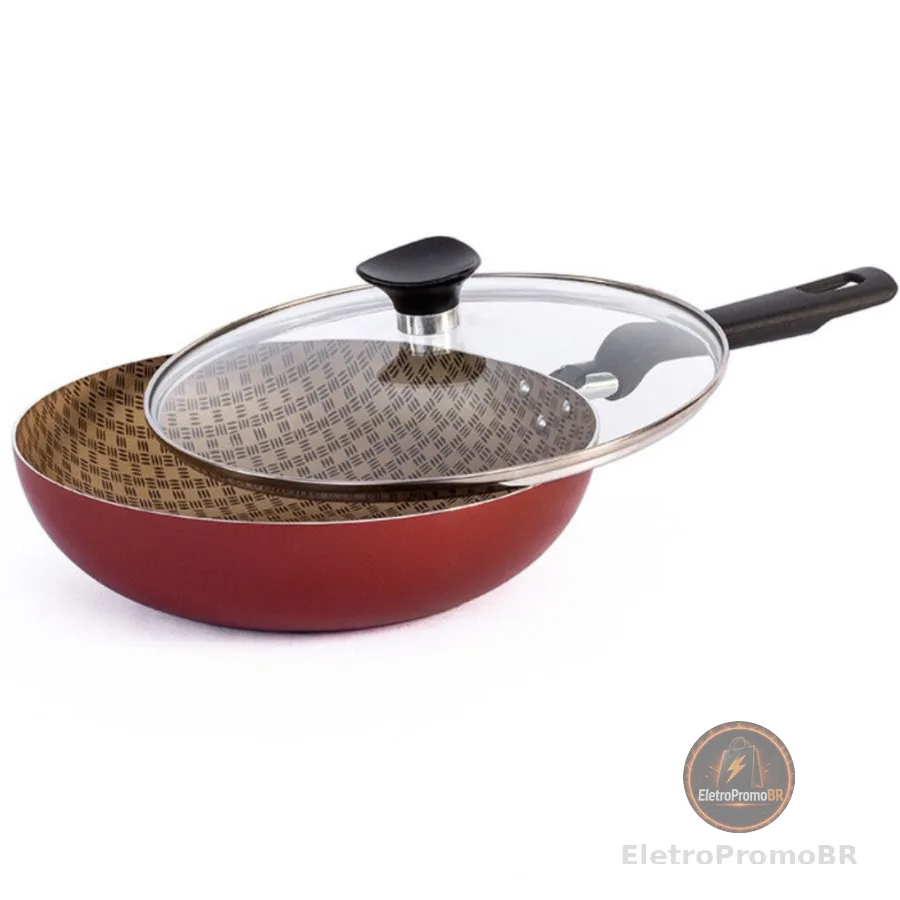 Frigideira Funda Antiaderente Tramontina 24Cm