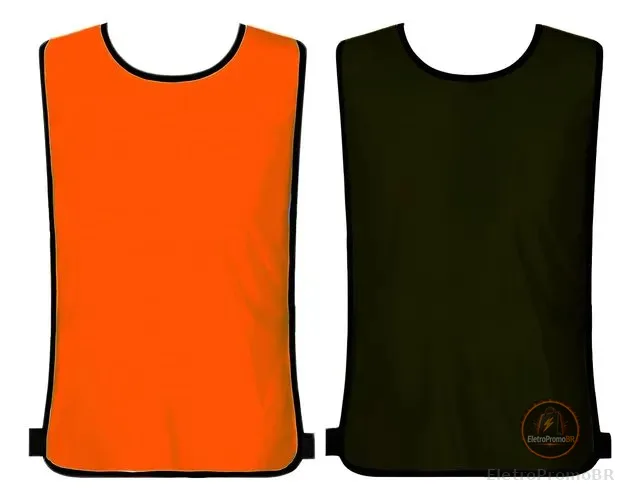 Colete De Futebol Dupla Face 01 Unidade Várias Cores