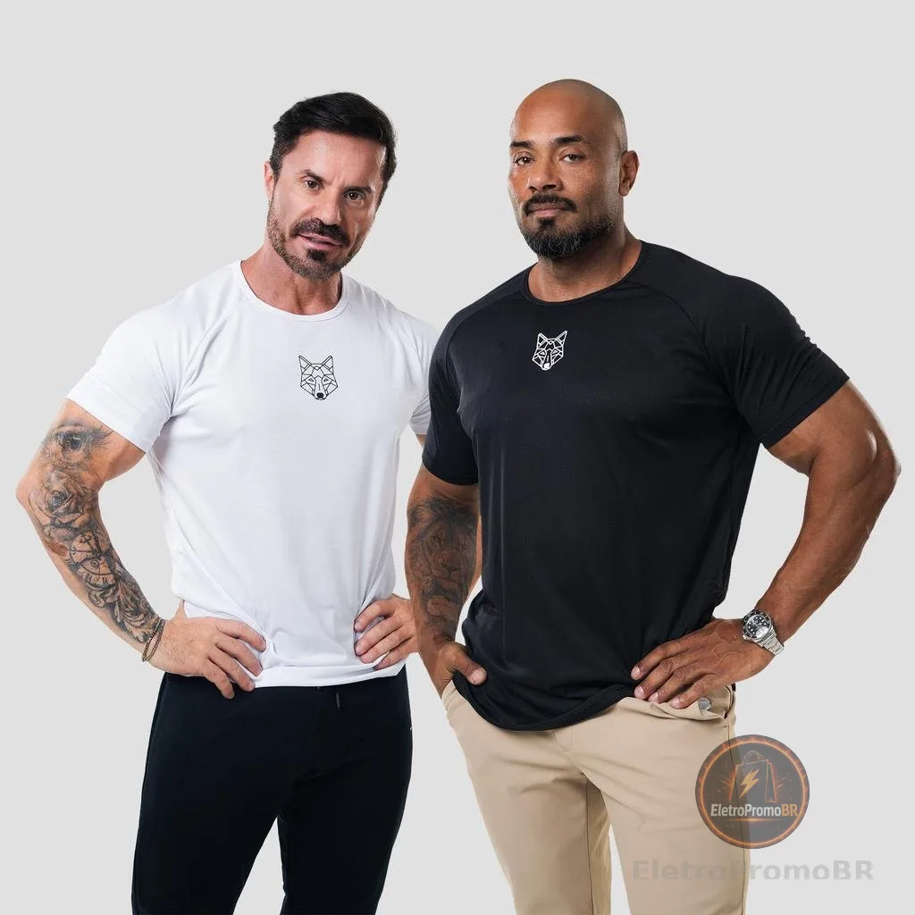 Kit 2 Camisetas Masculina Dry Alpha Co