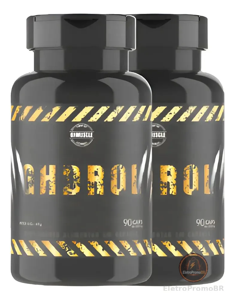 2 Gh Drol - Potencializador Muscular De Crescimento Sem Sabor