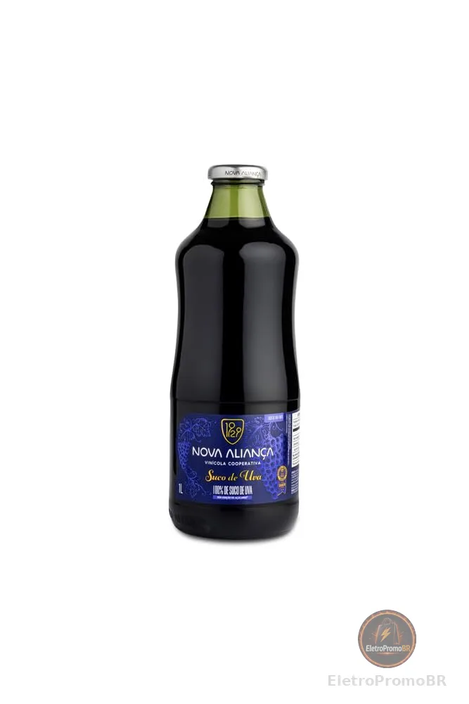 Nova Aliança Suco de Uva Tinto Integral Aliança 1L