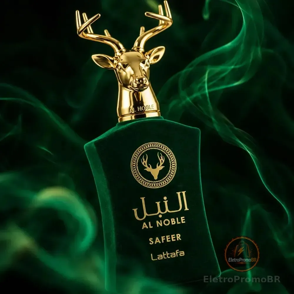 Perfume Arabe Lattafa Al Noble Safeer Unissex Original Eau de Parfum 100ml