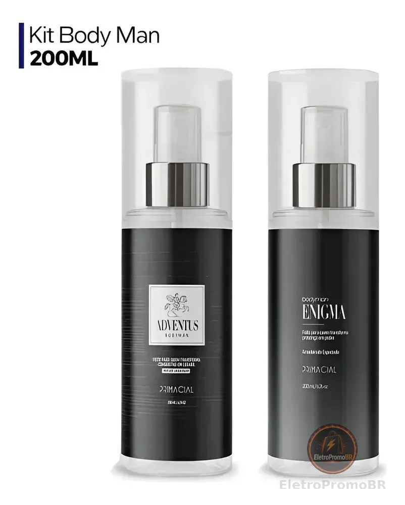Kit Body Splash Masculino Adventus E Enigma 200ml