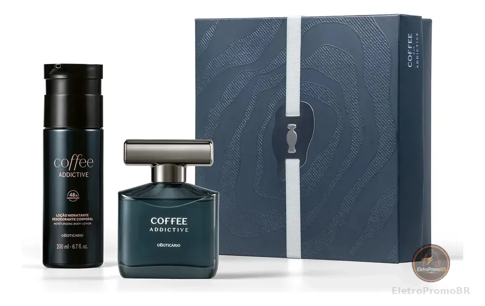 Kit Presente Coffee Addictive Man O Boticário Original