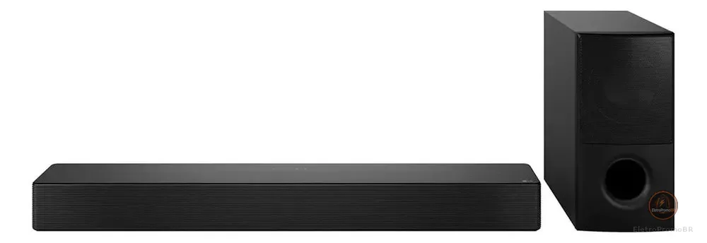 LG Soundbar SH5A 600W (4.1 canais) com AI Sound Pro e WOW Interface – Som Imersivo, Voz Clara e Sincronização Total com sua TV
