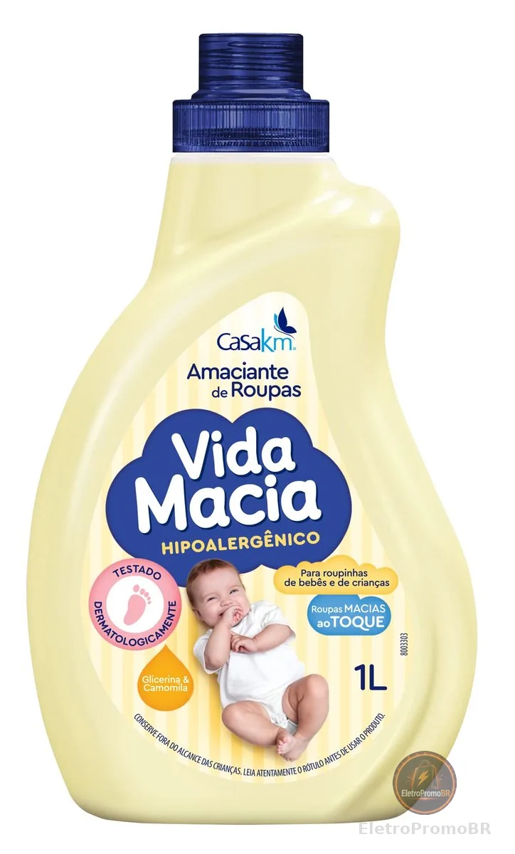 Vida Macia Amaciante Glicerina & Camomila 1L