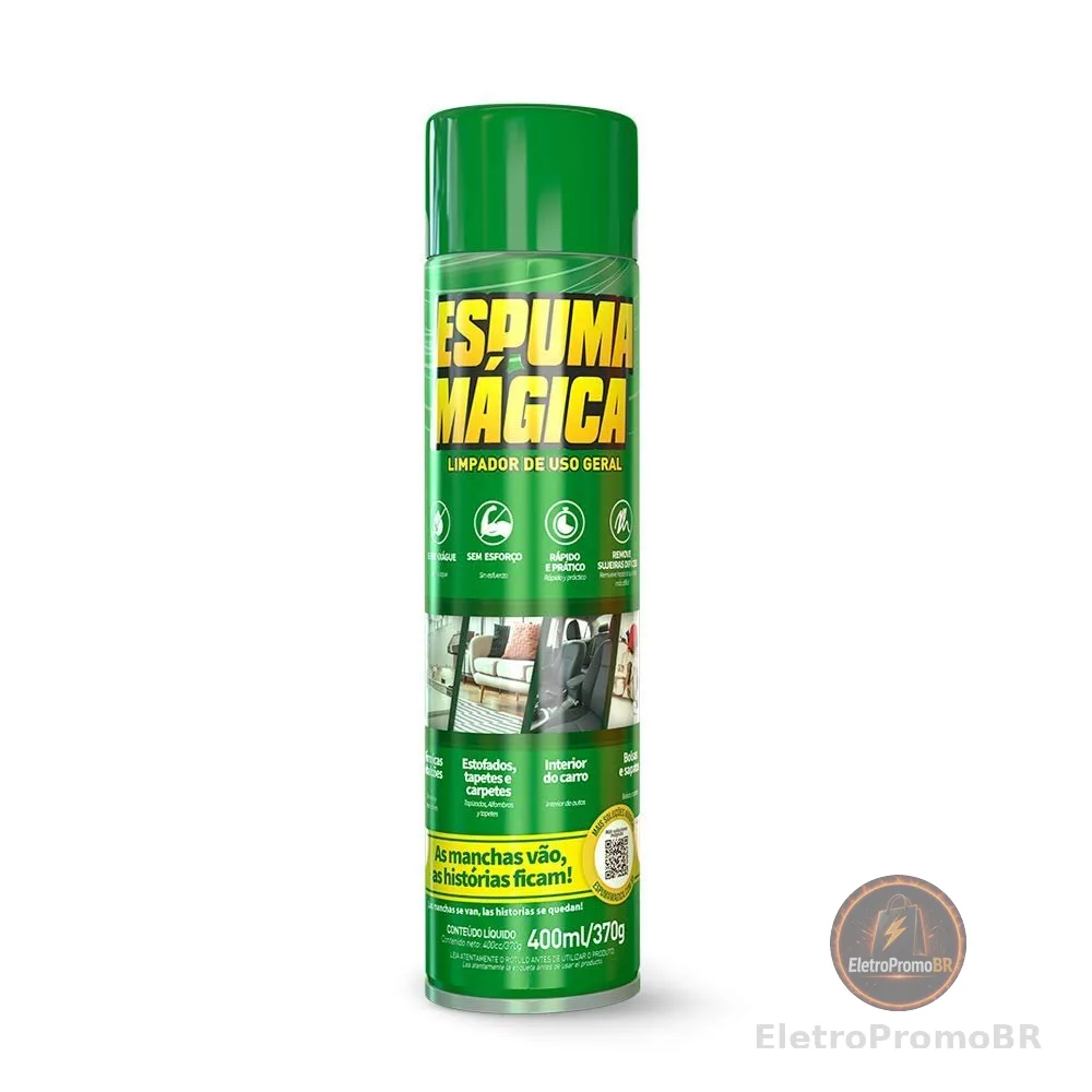Espuma Mágica Aerossol 400ml / 370g