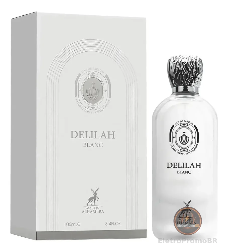 Perfume Árabe - Maison Alhambra Delilah Branco Edp 100ml