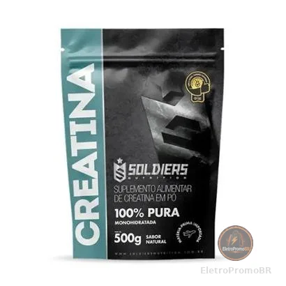 Creatina Monohidratada Soldiers Nutrition 500g