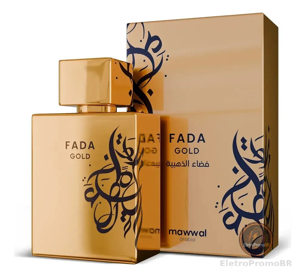 Perfume Árabe Mawwal Fada Gold 100ml Eau De Parfum Masculino