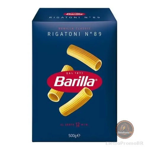 Barilla Macarrão Grano Duro Rigatoni 500G