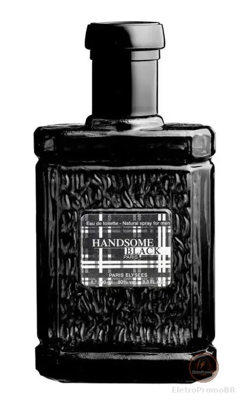 Perfume Handsome Black Paris Elysees Masculino Intense 100ml