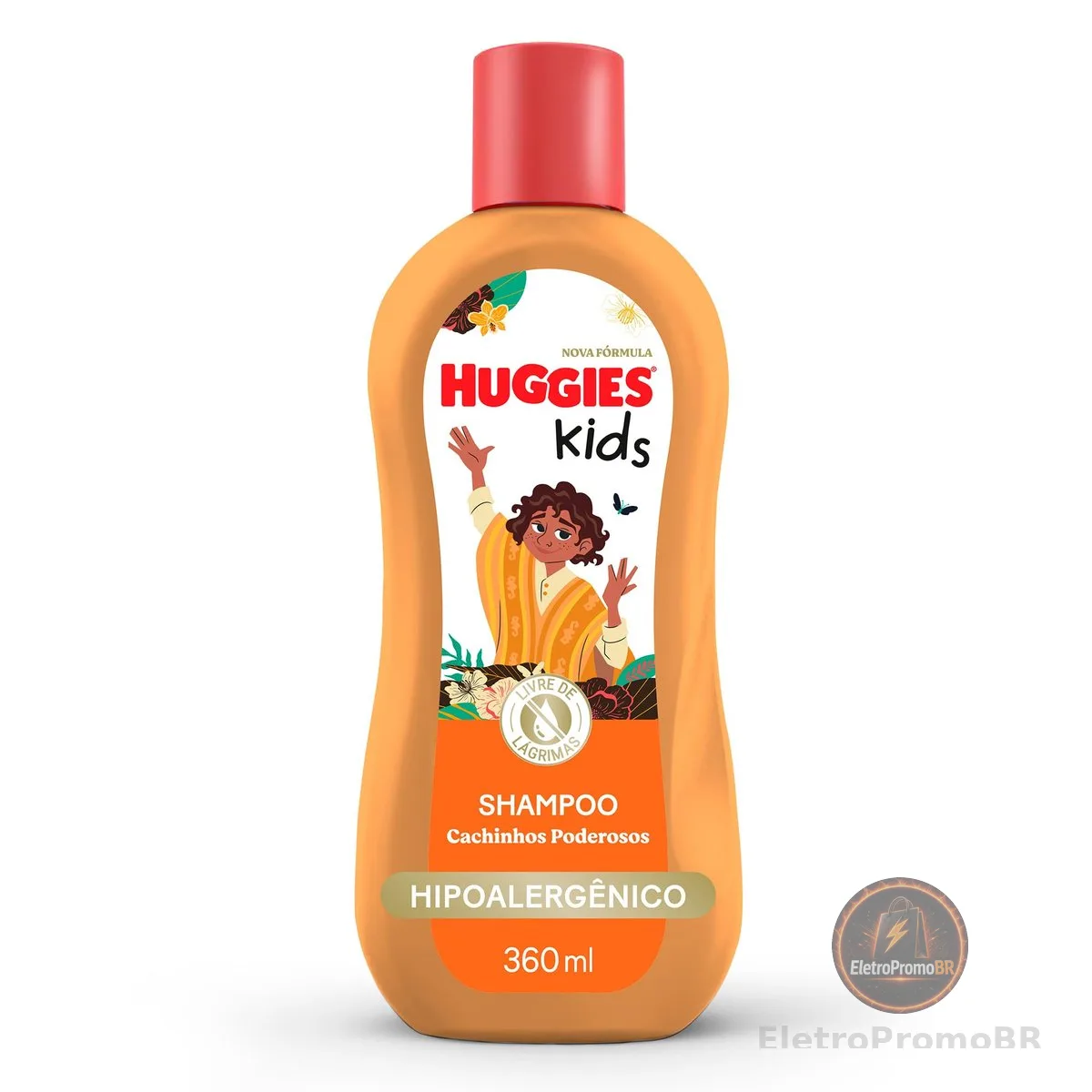 Shampoo Huggies Kids Cachinhos Poderosos 360ml