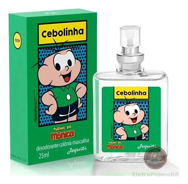 Perfume Colônia Cebolinha Deo Jequiti Turma Da Mônica 25ml