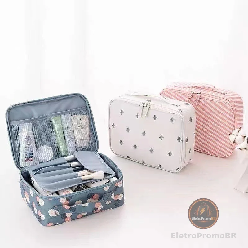 Bolsa De Cosméticos À Prova D'água Portátil Multifuncional Para Viagem Moda JORGE