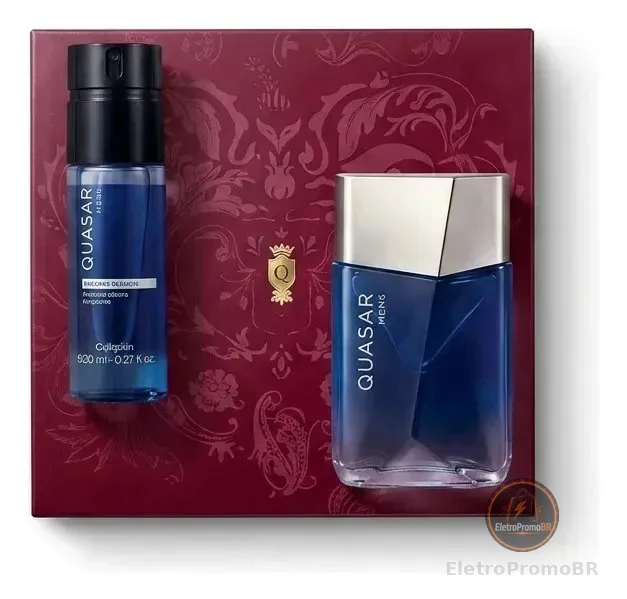 Presente Quasar Vision Colônia E Body Spray O Boticário
