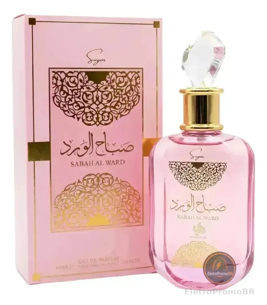 Perfume Árabe Sabah Al Ward Sugar Eua De Parfum 100 Ml