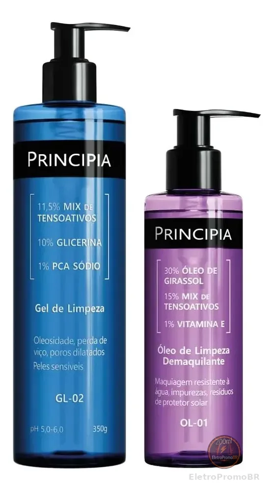 Principia Kit Limpeza Profunda Pele Sensível Gl-02 + Ol-01