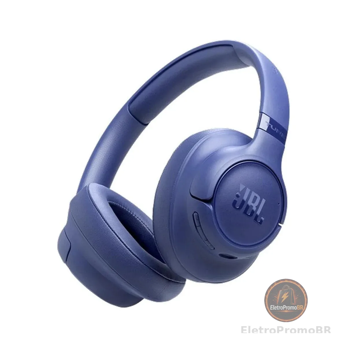 JBL, Fone de Ouvido Bluetooth, Tune 730, Over Ear, Sem Fio, Com Cancelamento de Ruído Azul