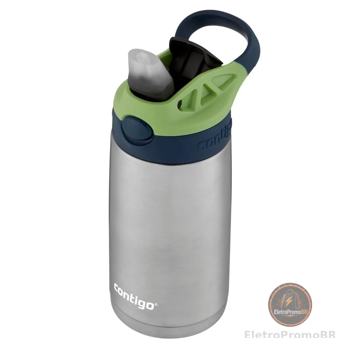 SQUEEZE INFANTIL TÉRMICO AUTOSPOUT INOX 384ml - AZUL