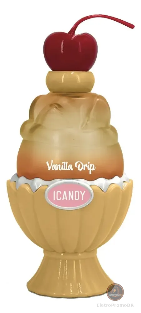 Perfume Icandy Ice Cream Vanilla Drip Feminino 60ml Edp 60ml