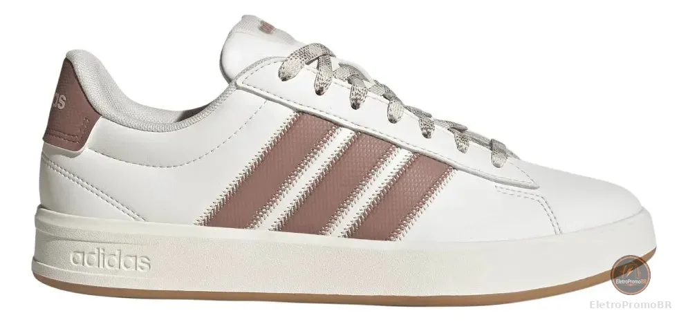 Tênis Feminino Grand Court 3.0 adidas Branco Liso 36 Br