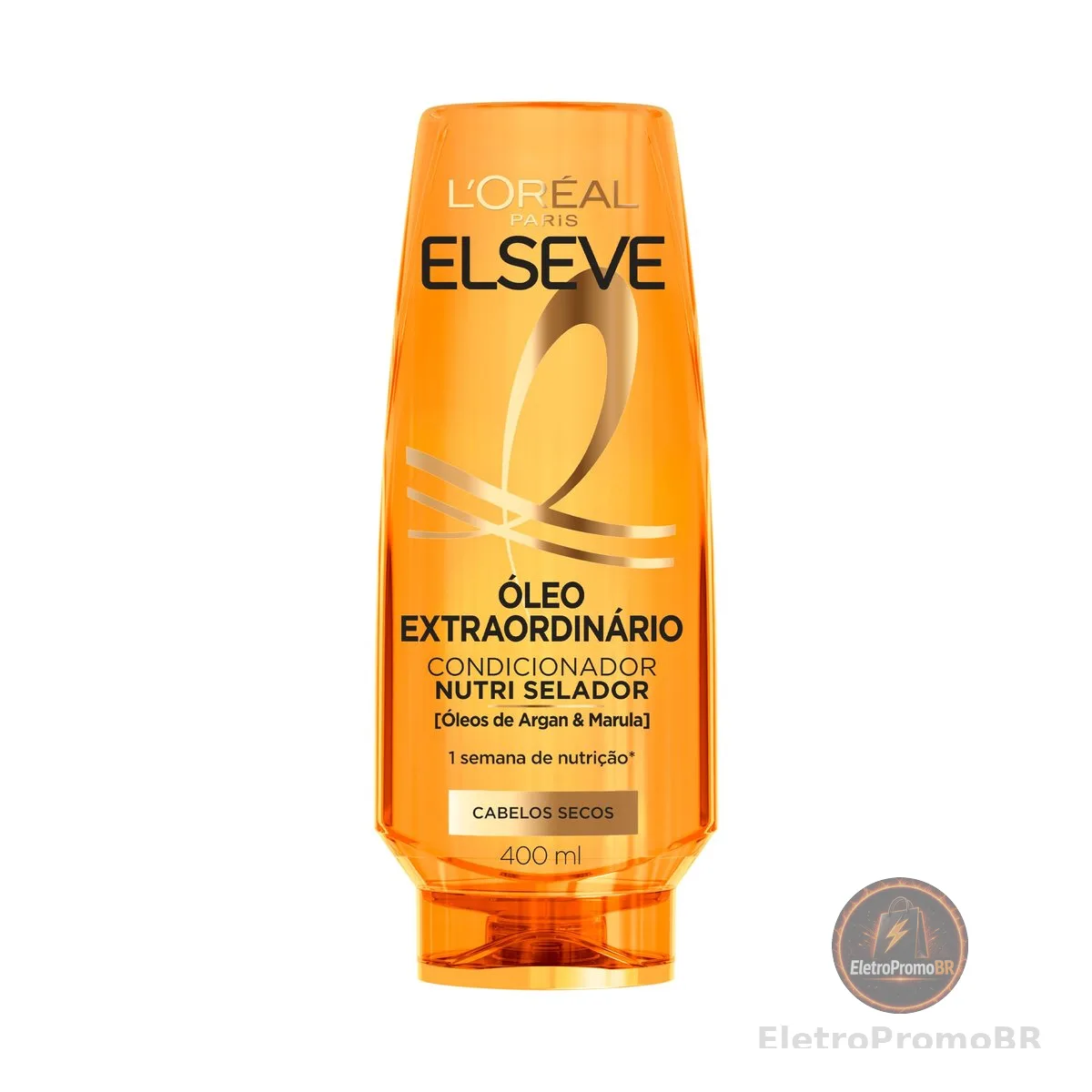 L'Oréal Paris Elseve Condicionador Óleo Extraordinário Nutrição, Brilho e Maciez Intensos, 400ml