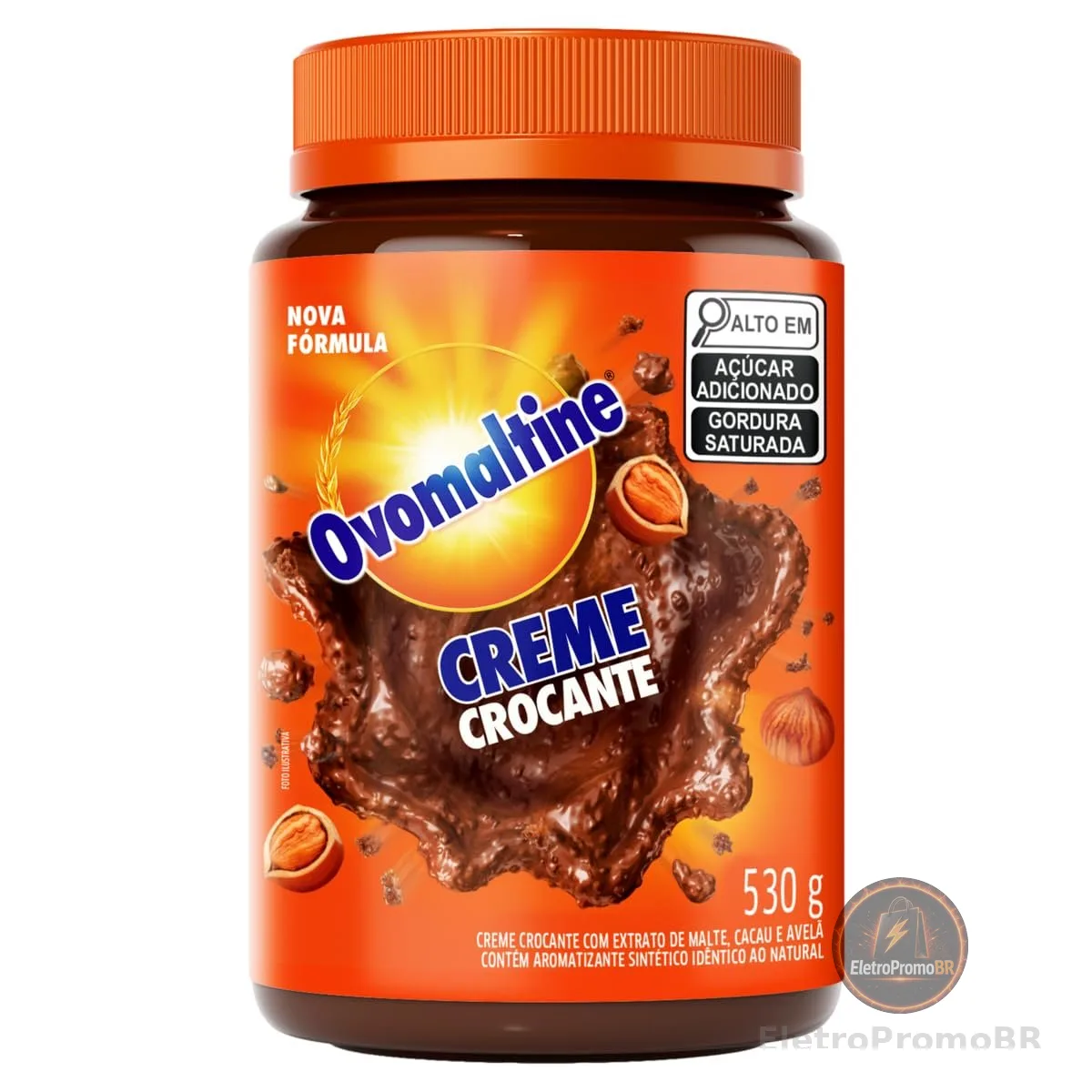 Ovomaltine Creme Crocante Pote 530g