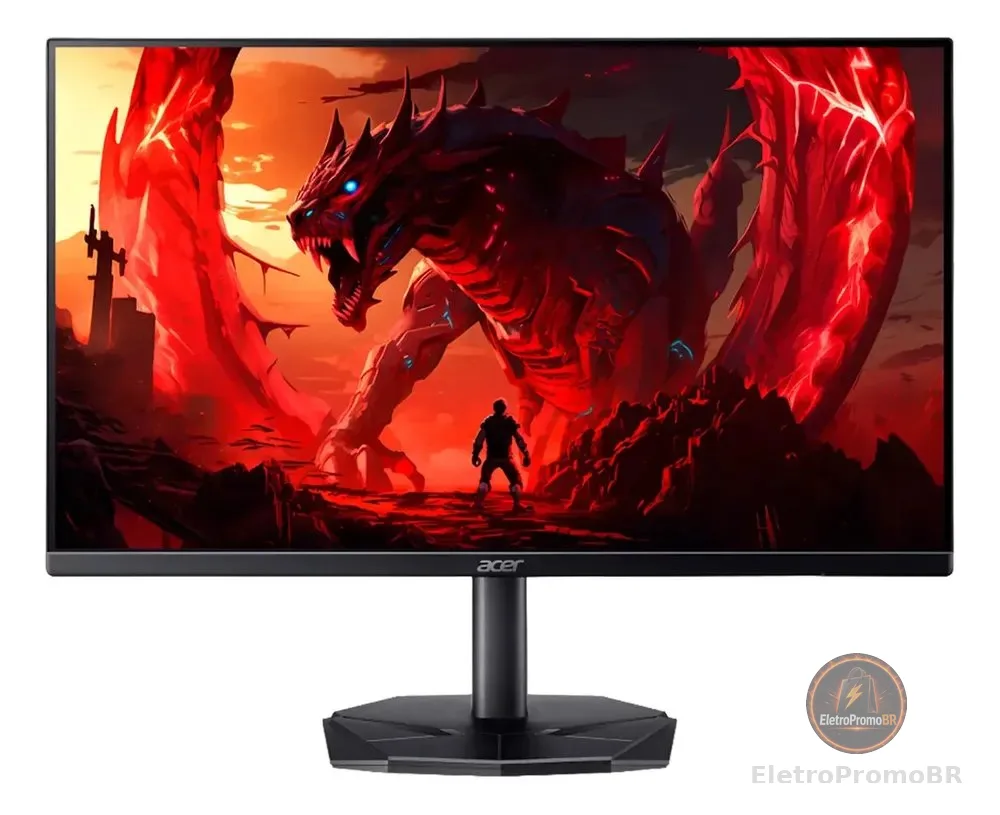 Monitor Gamer Acer Nitro 23.8" KG240Y W3BIIP LED FHD 1 ms 240 Hz