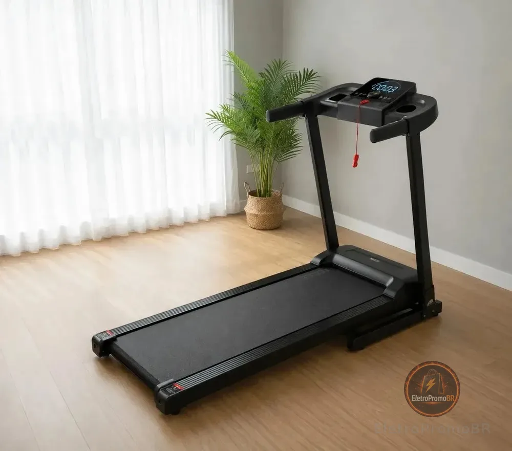 Esteira Ergométrica Strive 1.6hp 12km/h Para Caminhada Cinza