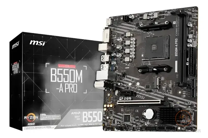 Placa-mãe Am4 Msi B550m A Pro Msi