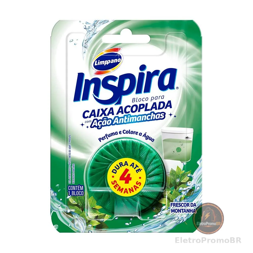 Caixa Acoplada Inspira Frescor da Montanha Desodorizador