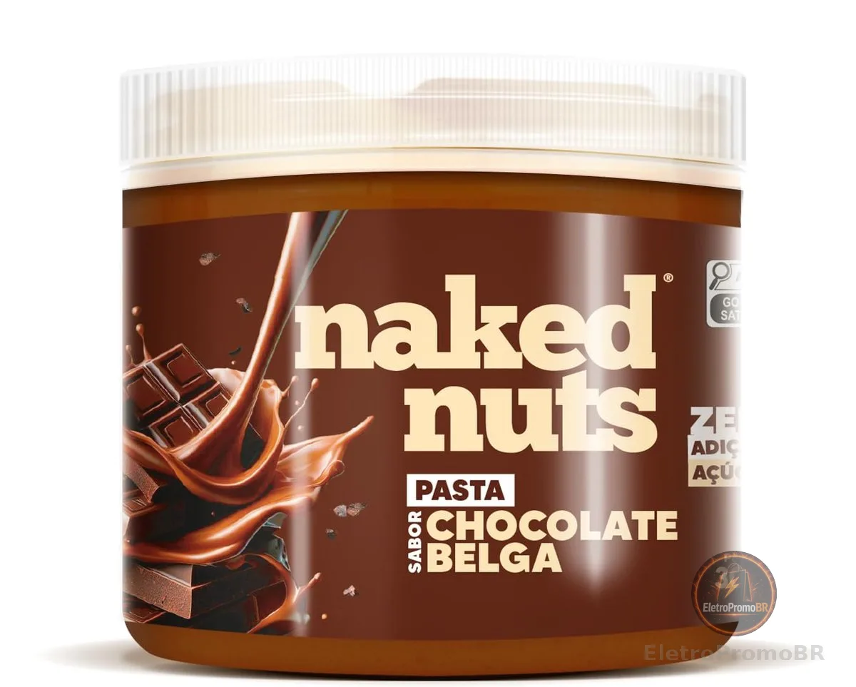 Naked Nuts Pasta De Castanha De Caju Com Chocolate Belga Crocante (150G)
