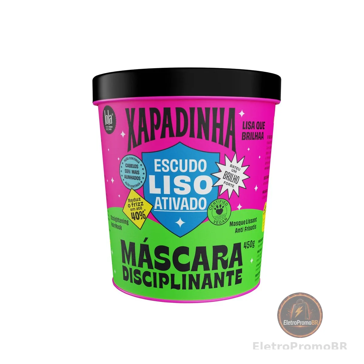 Xapadinha Máscara Disciplinante 450g , Lola Cosmetics