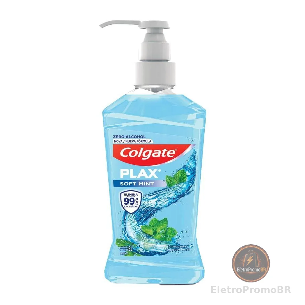Enxaguante Bucal Colgate Plax Soft Mint 2l