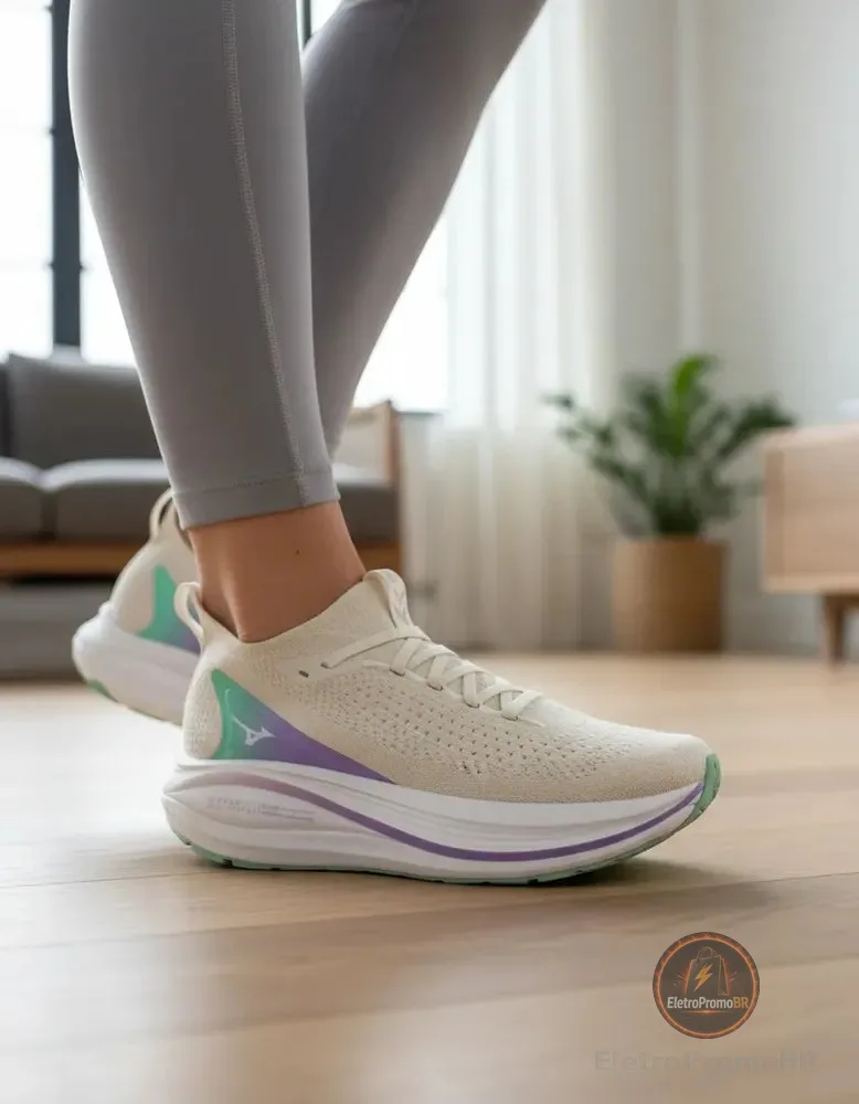 Tênis Mizuno Neo Vista 2 Feminino Original Creme 35
