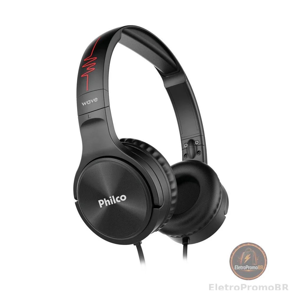Fone de Ouvido Philco PFO02P Wave Flat