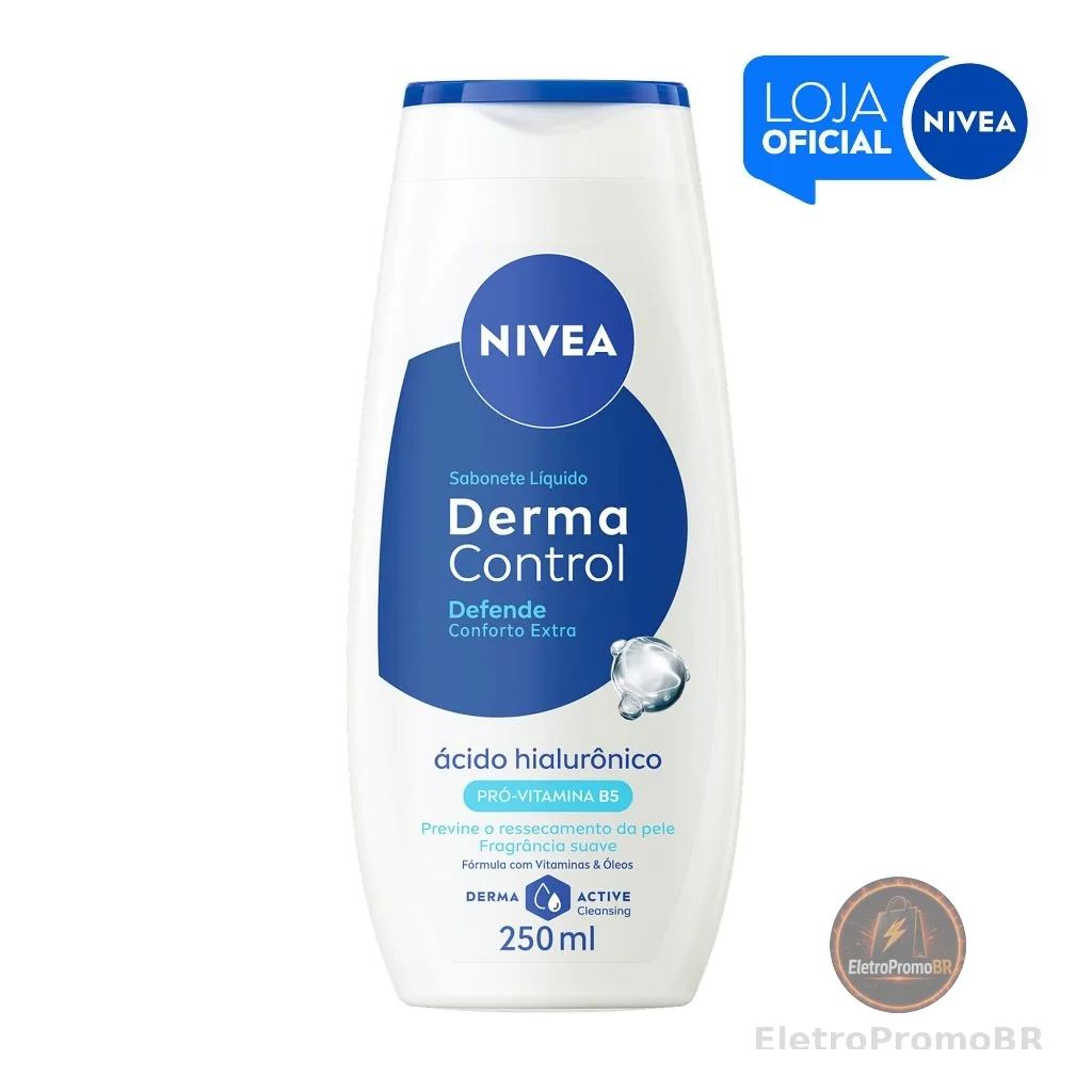 NIVEA Sabonete Líquido Derma Control Defende 250ml