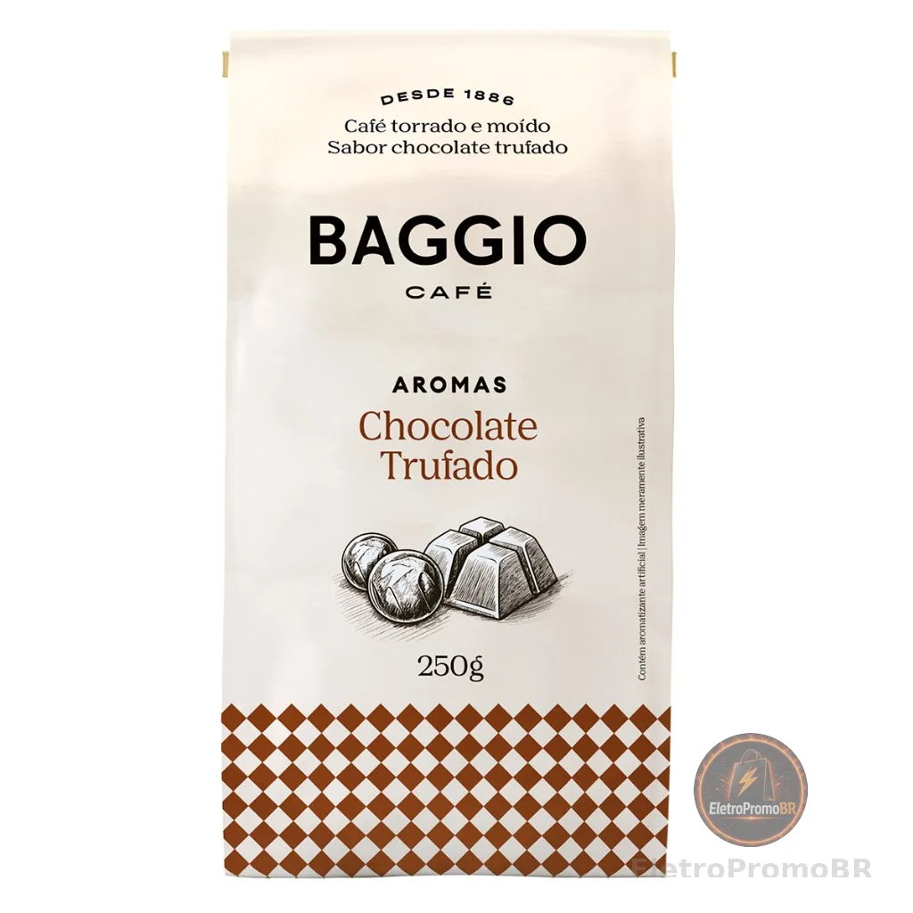 Baggio Café - Café Torrado e Moído Aromas Chocolate Trufado 250g