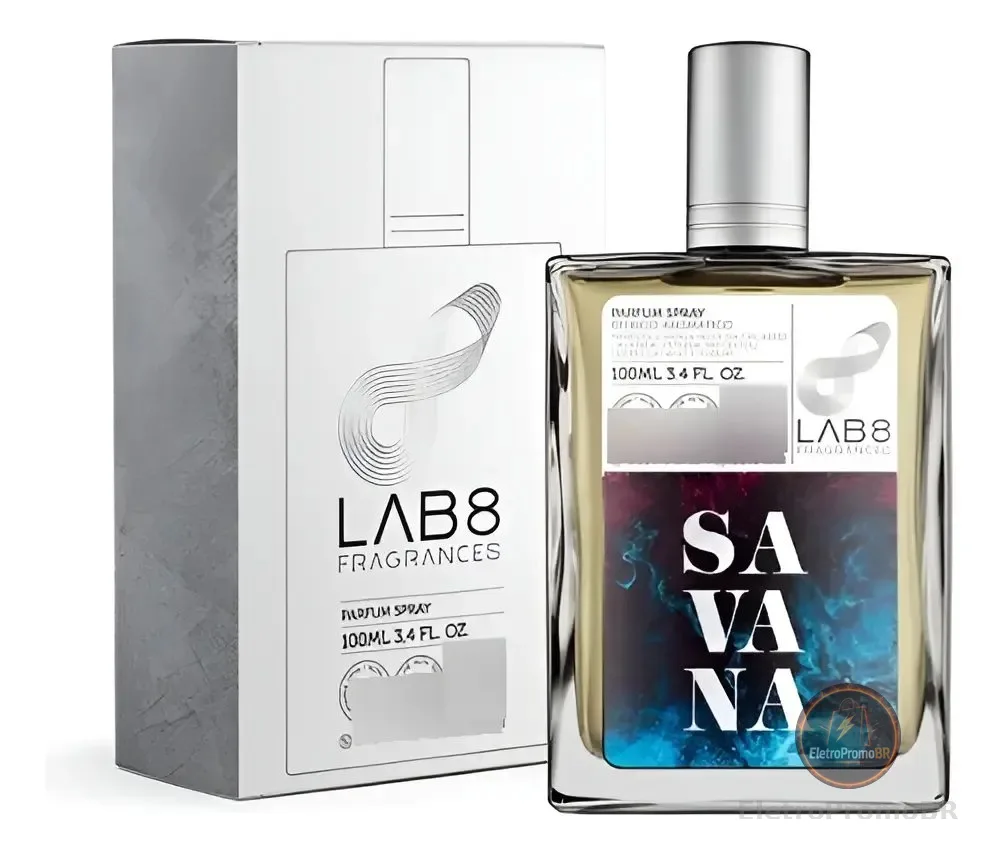 Perfume Masculino Savana Cítrico Aromático Lab 8 100ml