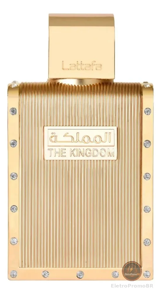 Perfume Lattafa Original The Kingdom Tradicional Masculino Eau De Parfum 100 Ml