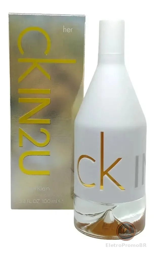 Perfume Ck In2u Her Feminino 100ml Edt Original Lacrado C Nf