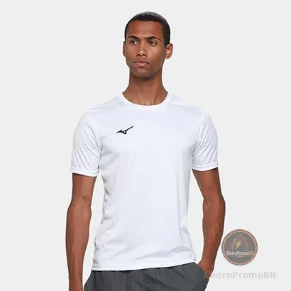 Camiseta Mizuno Treino Básica Masculina