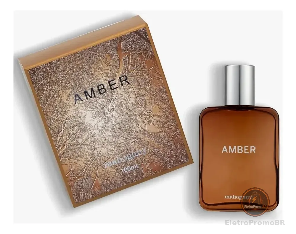 Fragrância Desodorante Corporal Amber 100ml Mahogany
